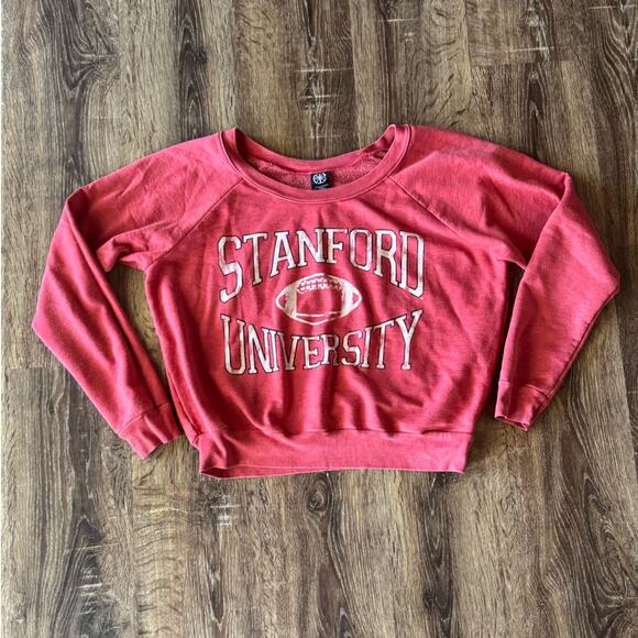 Stanford College Women's Red Sweatshirt Size Large - Picture 1 of 8